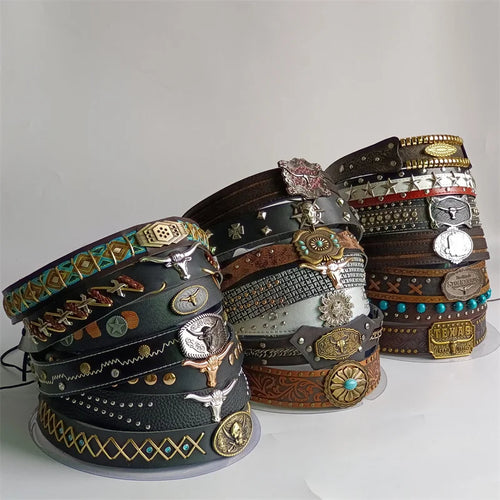 Artisanal Bullhead Western Rope Band