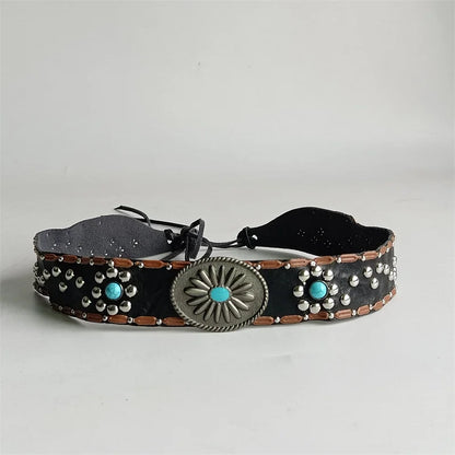 Artisanal Bullhead Western Rope Band