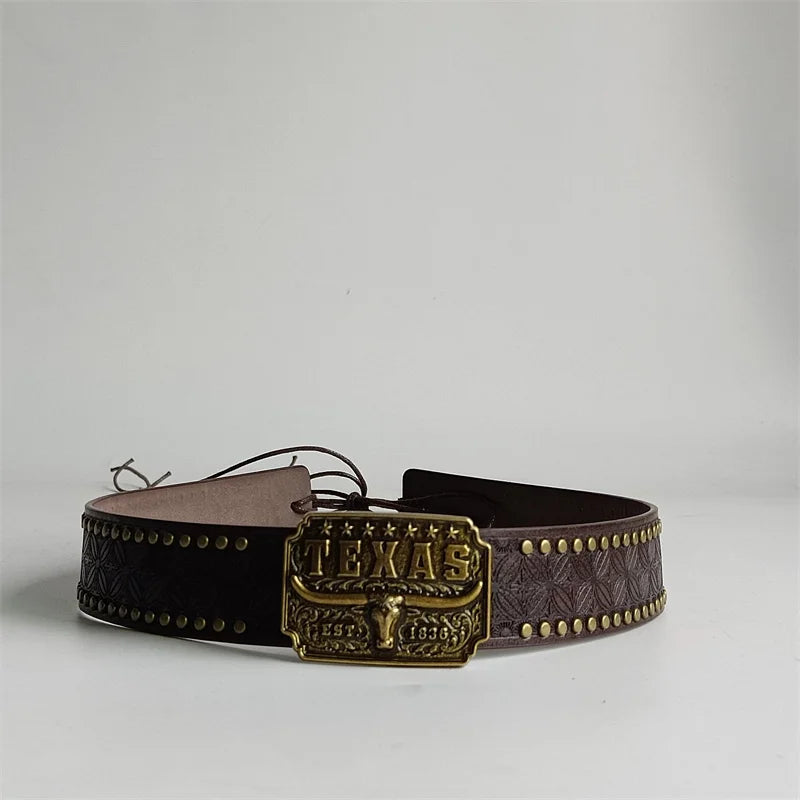 Artisanal Bullhead Western Rope Band