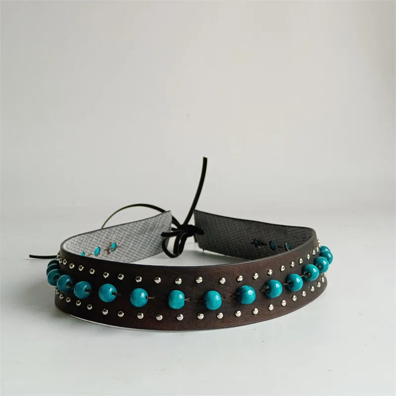 Artisanal Bullhead Western Rope Band